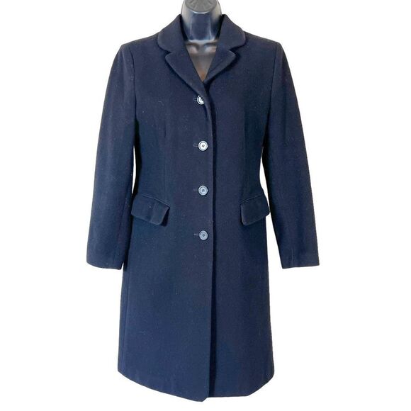 Ann Taylor Vintage Wool Ladies Coat Sz 2 - Picture 1 of 12